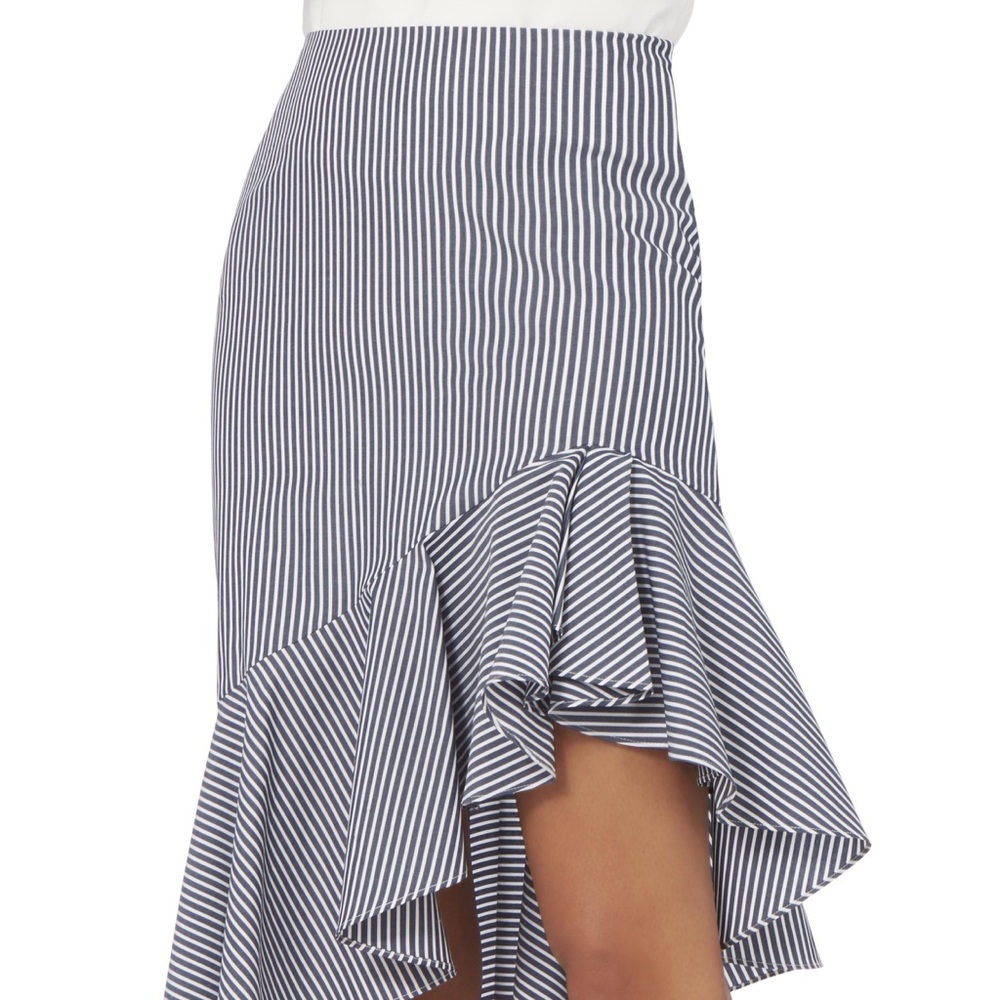 Intermix Cascading striped ruffled skirt - Picture 2 of 3